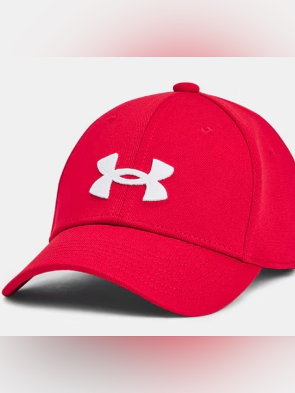 NWT Under Armour YOUTH size 
Red Baseball Cap